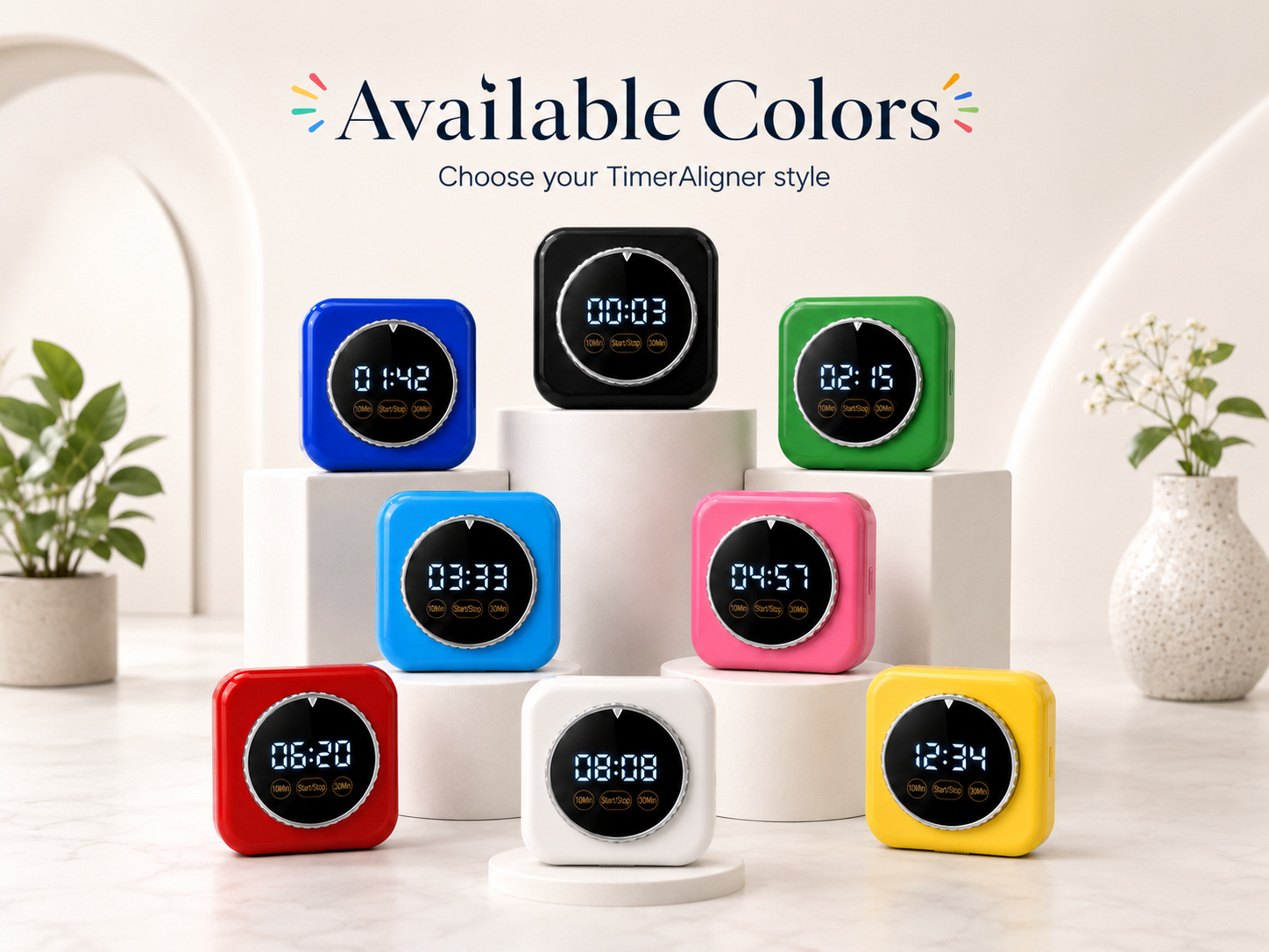 TimerAligner color options